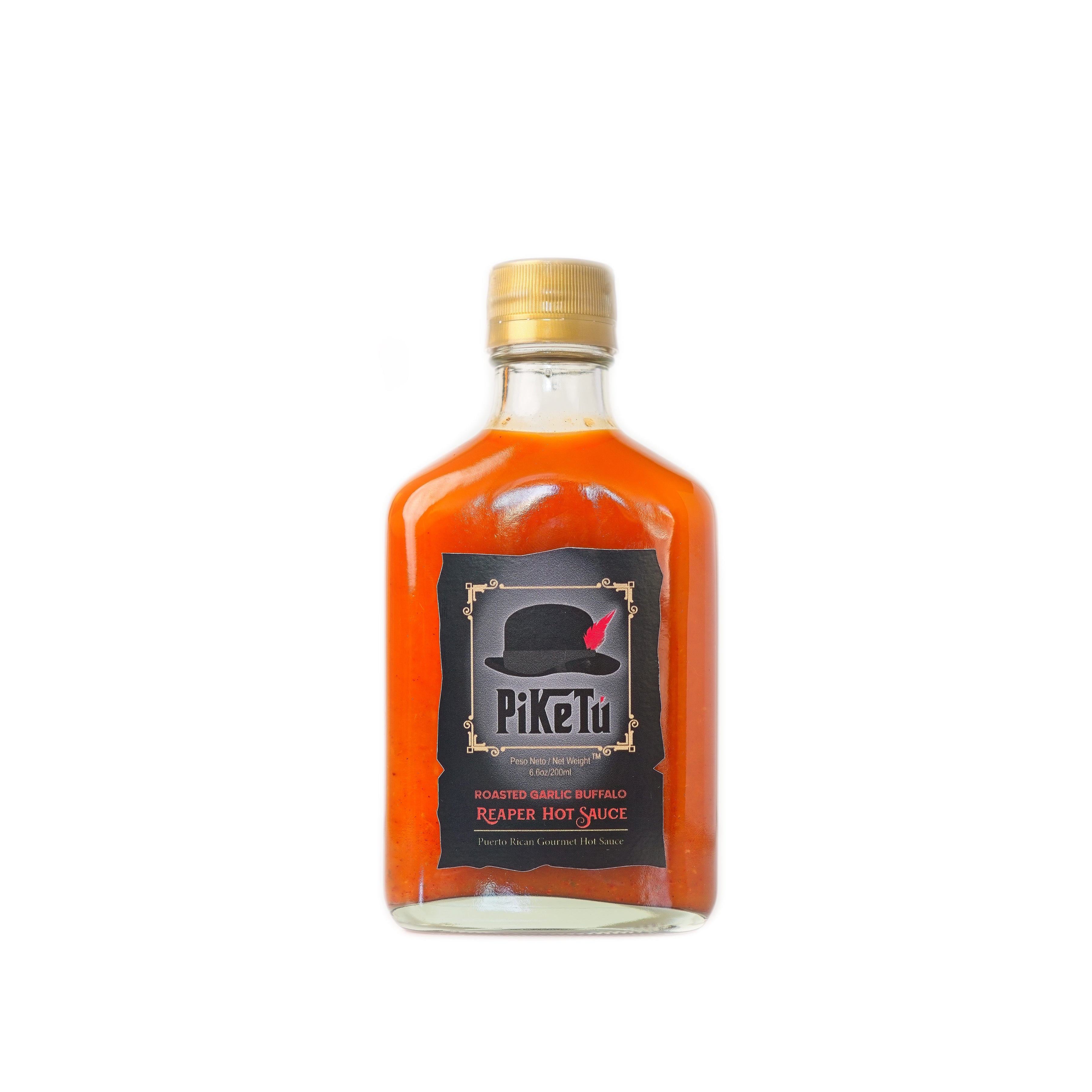 (1) 750 ml,  Roasted Garlic Buffalo Reaper Hot Sauce