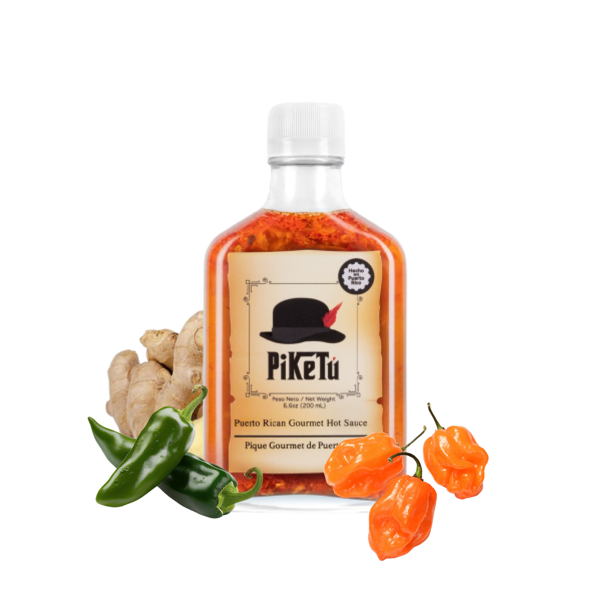 Salsa Picante Piketu Original Botella de 6oz