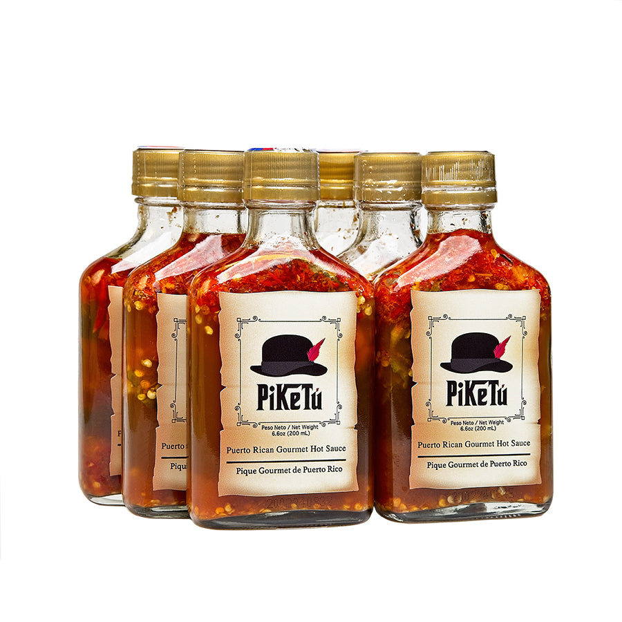 Piketu Original Hot Sauce 6oz Bottle (Six-Pack)